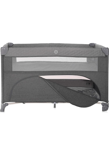 Lorelli Up And Down Anne Yanı Park Yatak - Cool Grey Bear