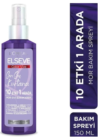 Elseve Color Vive Sarı Saç Bakım Spreyi 150 ML