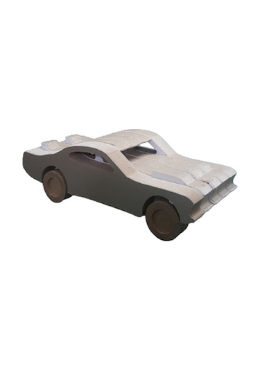 Ahşap Mdf Oyuncak Araba Mustang