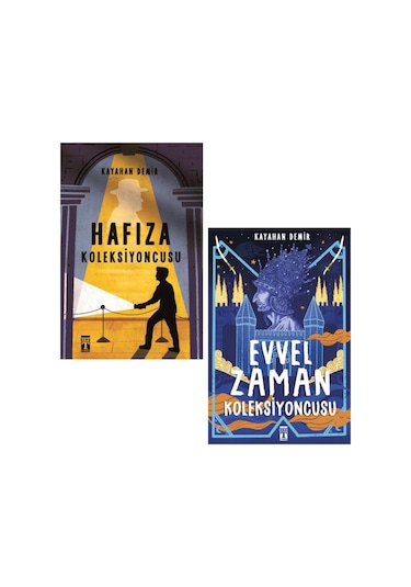 Genç Timaş Kayahan Demir 2 Kitap Set / Hafıza Koleksiyoncusu + Evvel Zaman Koleksiyoncusu