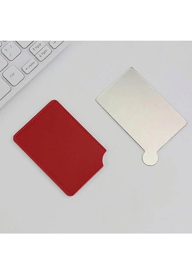 Vyberi Svoe Nastroenıe Makyaj Aynası, Cep Boy Kozmetik Ayna 44431409 Kırmızı