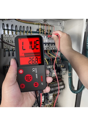 Yifomall 3.5 İnç Lcd Ekranlı Akıllı Multimetre, Li-pol Batarya, 5999 Sayım, Otomatik Aralık, Ncv Tespiti, Isı Ölçümü, Fener Fonksiyonu Ve Eva Çanta Premium Paket Çok Renkli