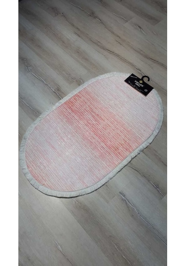 Banyo Evak1560 2'Li Klozet Takımı Oval Banyo Paspası Çok Renkli