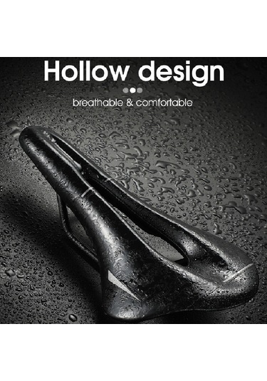 Youmex Ergonomik Bisiklet Jantı Seti - Konforlu Yol Bisikleti Koltuğu Pu Malzemeyle Yağmur Kapaklı Siyah Beyaz Çok Renkli