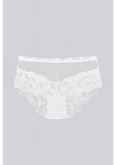Loya Kadın Beyaz Olea Dantelli Külot Beyaz