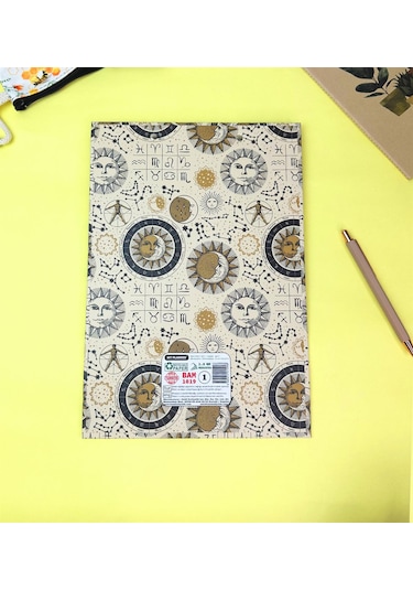 Ay Ve Güneş Tarot Tasarımlı Sekreterlik