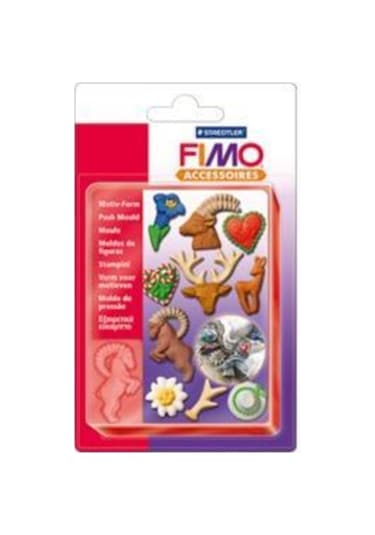 Fimo Push Mould Esnek Kalıp Alp Dağları Karışık Çok Renkli
