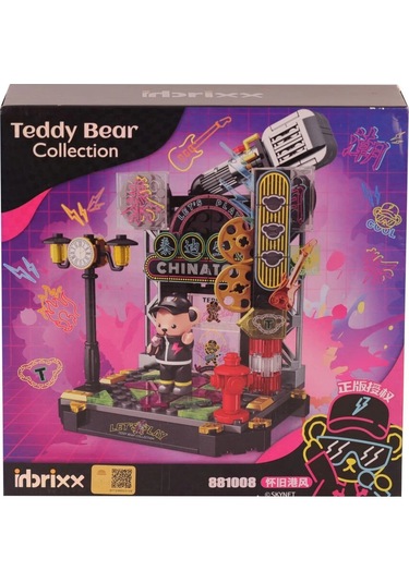 P881008 Panlos Müzik Yıldızı Teddy 200 Parça Block Oyuncak