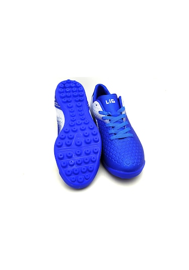 Lig Belen Erkek Futbol Çimsaha Halısaha Ayakkabısı - Mavi