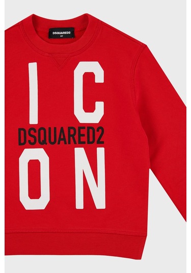 Dsquared2 Çocuk Sweat Dq0245-d002y Red Kırmızı