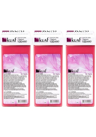 Kartuş Ağda 3lü Set Titanyum