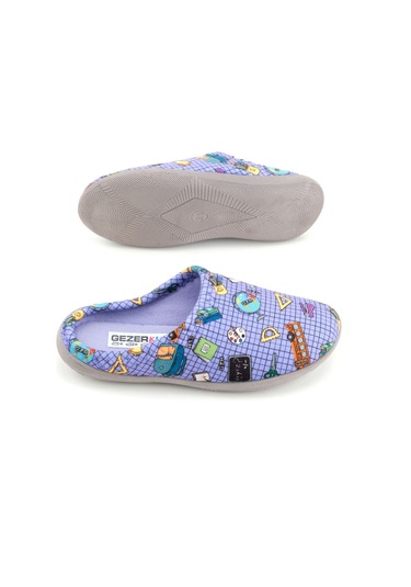 Gezer Kız Çocuk Kışlık Rahat Taban Ev Bahçe Gondol Terlik Gt1kfm.15895.00.x49.j28 Lila