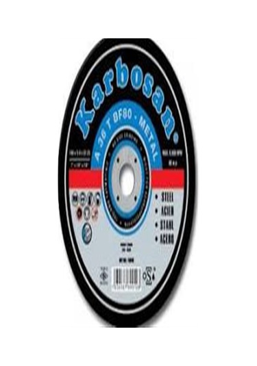 Karbosan A 36 T Bf80 Metal Kesme Taşları 230x3,0 X22.23