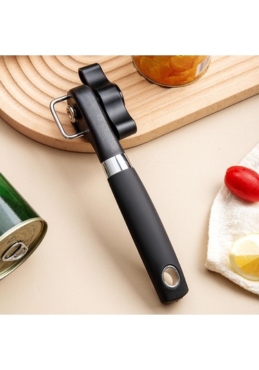 Suntek Açık Konserve Kavanoz Açma Cihazı Katı Pürüzsüz Siyah