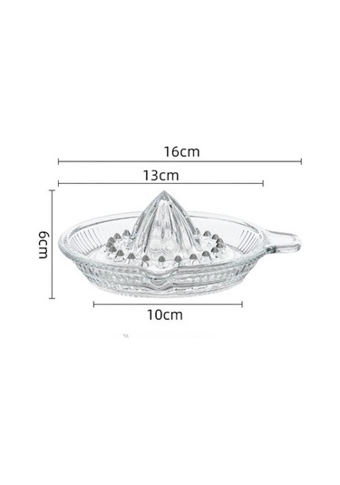Exprimidor Limon Manuel Sıkacağı Portakal Meyve Suyu Sıkacağı Ev Tipi Taşınabilir Küçük Cam El Sıkacağı Mutfak Aksesuarları Şeffaf