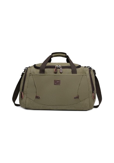 C-active Kanvas Kumaş Unisex Seyahat Ve Spor Çantası 1320 Haki Haki