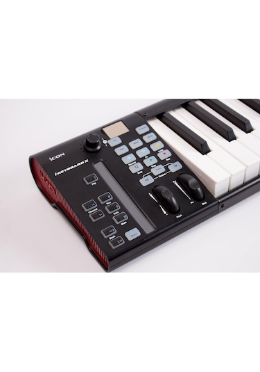 İcon İkeyboard 5 X Tek Kanal Daw Kontrol Panelli 49 Tuş Mıdı Klavye