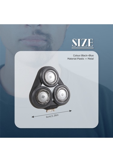 Philips S5000 S5370 S5571 S5420 S5140 S5078 İçin Tıraş Makinesi Başlığı - Siyah