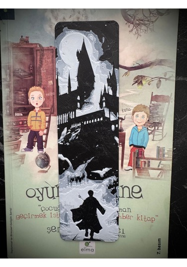 Harry Potter Ve Hogwart Kitap Ayracı - Harry Potter Kitap Ayracı