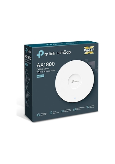 TP-Link EAP610 AX1800 WiFi 6 Tavan Tipi Access Point
