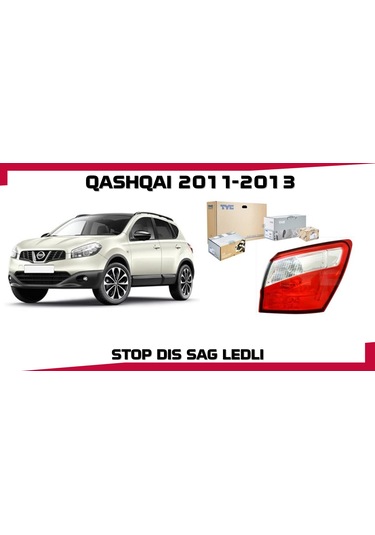 Qashqaı Stop Dıs Sag Ledlı 2011-2013