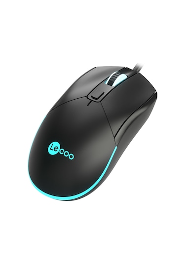 Lecoo MS120 USB Kablolu 2400DPI 4 Tuşlu RGB Optik Oyuncu Mouse
