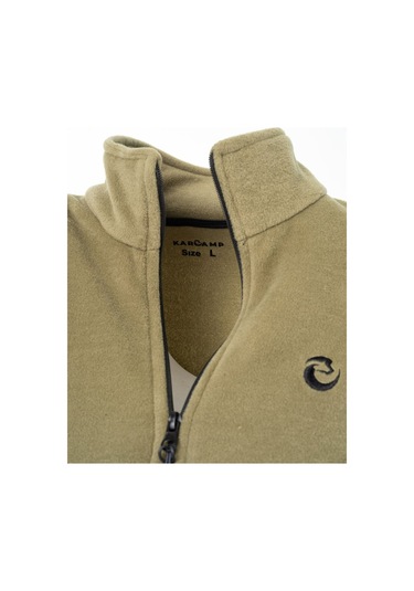 Karcamp 5 Cepli Unisex Polar Mont Ceket Haki