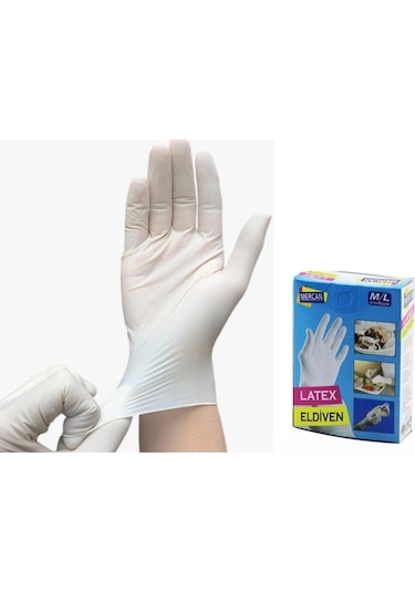 Eldiven Latex Eldiven Muayene Eldiveni M/l