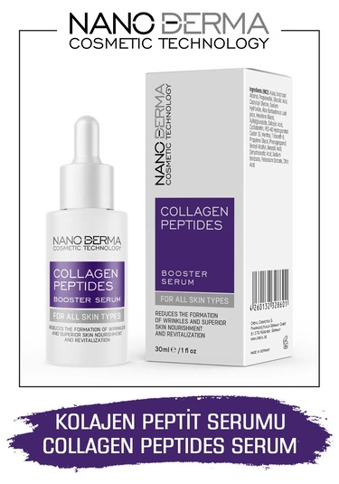 Nanoderma Kolajen Peptit Serumu Elastikiyet Artırıcı Kırışıklık Y