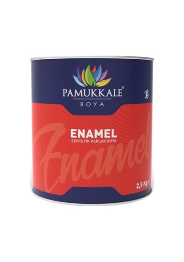 Pamukkale Enamel Sentetik Parlak Boya 2.5 Kg Antrasit Gri (513557756)