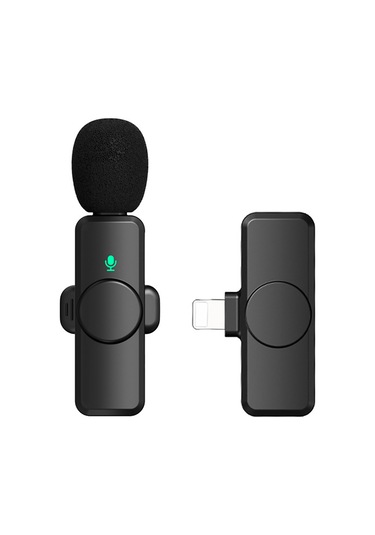 Moveevo 2.4g Kablosuz Kolluk Mikrofonu - Gürültü Azaltma, 360 Tüm Yönlü, Ios Uyumlu, Şarj Edilebilir - Canlı Yayın Ve Ses Kaydı İçin