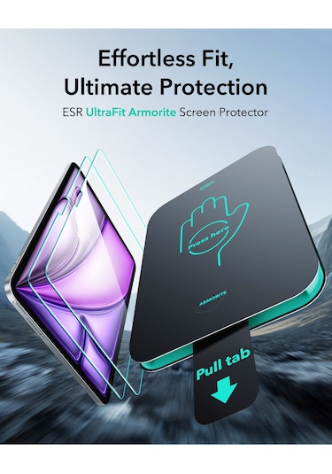 Apple Uyumlu iPad Air 13 M4-m5 2025 Armorite Ekran Koruyucu 2 Adet
