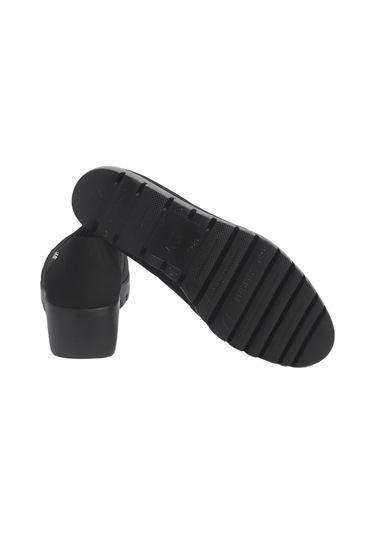 Sneaker Günlük Kadın Diğer 952565ds Donna Serena 2565 Ds Camoscio Nero Siyah