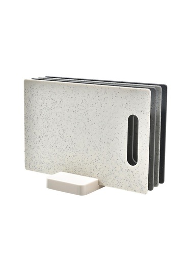 Novahub 4 Parça Plastik Mutfak Kesme Tahtası Seti Diğer Diğer