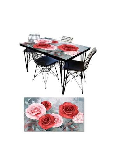 Masa Kaplama Folyosu Mobilya Masa Kaplama Folyoları Güller