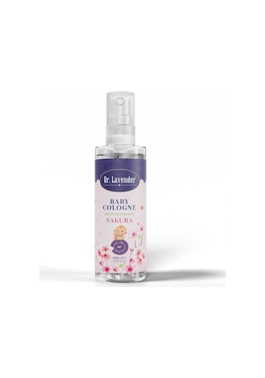 Gallipoli Lavender Doğal Bitkisel Sakura Çiçeği Bebek Kolonyası 100 Ml