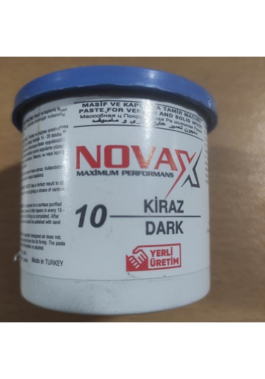 Novax Ahşap Tamir Macunu Kiraz Renk 200 Gram 1 Adet Türk Malı