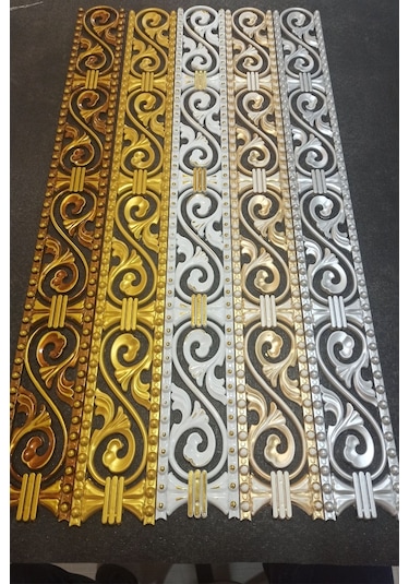 Saray Tavan Kahve 10 cm Alın Bandı-Bordür 10*100 cm