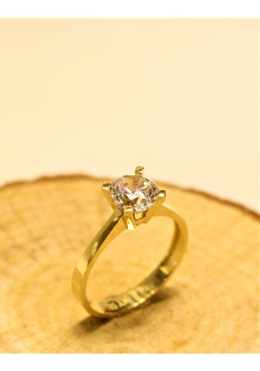 Altın Tektaş Yüzük Guler10000780-20