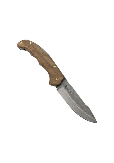 Argeus Ahşap Saplı - Model 4 Katlanır Oudoor Cep Çakısı Çok Renkli
