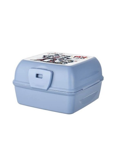 Luna 3 Bölmeli Çatal Bıçaklı Beslenme Kabı - Diyet Kabı - Çatal K