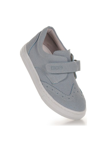 Kiko Kids Richie Cırtlı İlk Adım Günlük Erkek Bebek Casual Ayakkabı Bebe Mavi Bebe Mavi