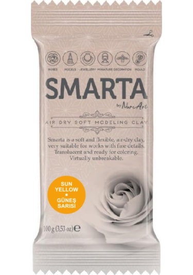 Smarta Modelleme Hamuru 100 Gr. Güneş Sarısı