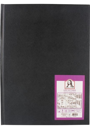 Südor Mona Lisa Sketch Sert Kapak Eskiz Defteri A4 100 G 120 Yp