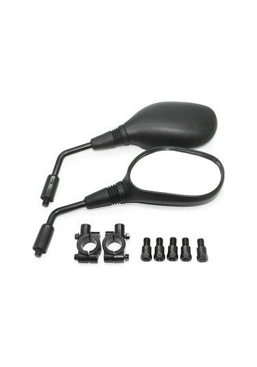 Besthome1 Çok Amaçlı Motosiklet Ve Atv Arka Aynası: Şok & Korozyona Dayanıklı, Yüksek Netlikte, Sağlam, Uygun Tüm Motosiklet &