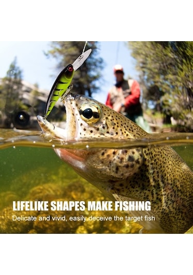 Novahub Gerçekçi Gözler Ve Desenlerle Avınızı Artıran Esnek Kuyruklu Balık Yemleri