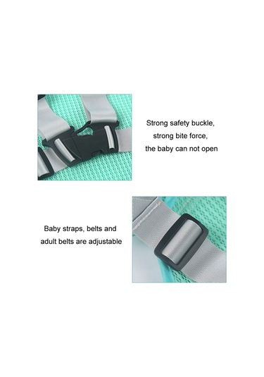 Sunskyy Elektrikli Motosiklet İçin 3D Nefes Alabilen Düşme Önleyici Dört Mevsim Çocuk Güvenlik Kayış Mavi