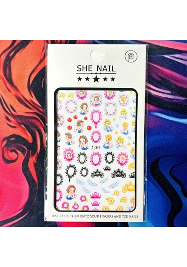 Lilo Ve Stitch Tırnak Çıkartmalar Anime Etiket Tırnak Sanat Süslemeleri Karikatür Animasyon Tırnaklar Üzerinde Basın Çivi Aksesuarları Manikür İçin Pembe