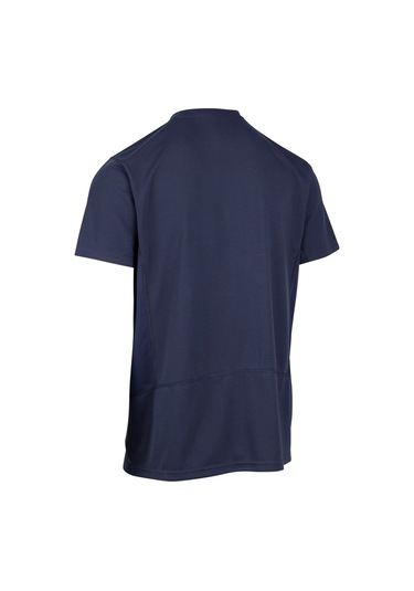 Trespass Cooper Dlx Active Erkek Tişört Lacivert Lacivert