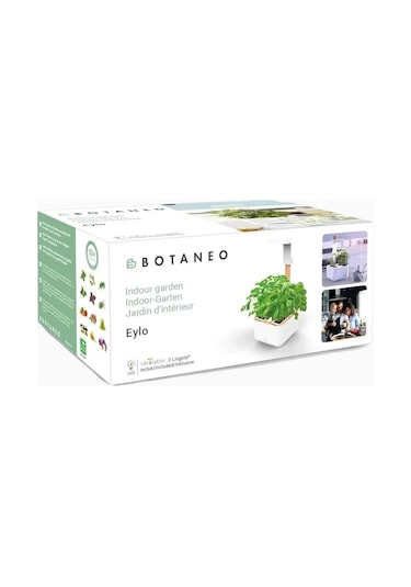Veritable Botaneo Indoor Akıllı Iç Mekân Bitki Yetiştirme Sistemi, Beyaz Hobi Bahçesi